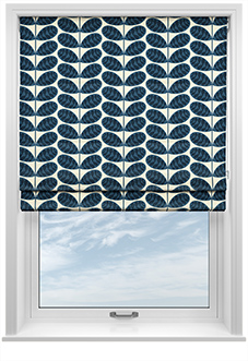 Orla Kiely Botanica Stem, Whale - Twist&Fit Roman Blind